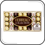 Ferrero Collection Clásico, Rondnoir y Rafaello, 32 pzas 360 gms