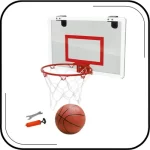 Tablero Canasta De Basketball con Balón y Accesorios, Montaje En Pared